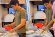 Gelagat Tunku Azizah Usik Tengku Hassanal Buat Pizza [VIDEO]