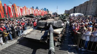 Russia tayang kereta kebal Abrams ditawan di Ukraine