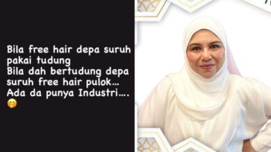 Fazlina Ahmad Daud Bersuara Apabila Disuruh Membuka Tudung