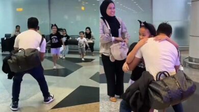 Anak-Anak Alif Satar Buat Kejutan Di Airport, Cetus Perhatian! [VIDEO] 
