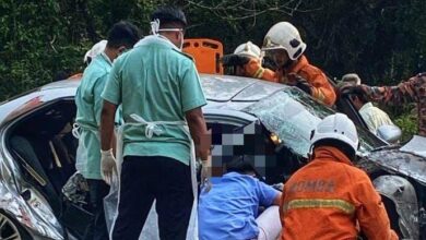 Pegawai Pejabat Tanah dan Daerah Kuala Nerus maut kemalangan