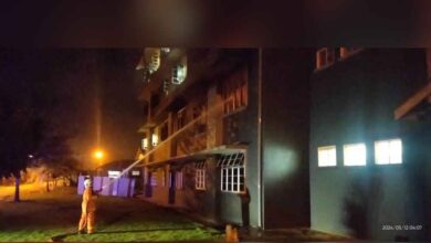 10 pelajar terselamat bilik asrama terbakar