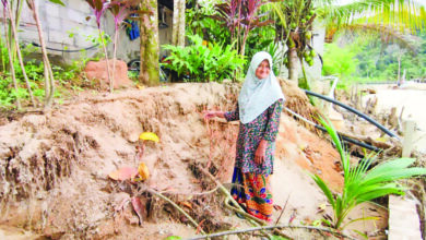 Runtuhan batu buat penduduk Iboi risau kepala air