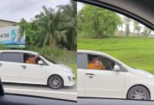 Dua pemandu bertengkar sambil rakam video ketika memandu dicari