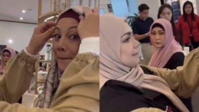 Siti Nurhaliza Betulkan Tudung Sharifah Shahirah Raih Perhatian Ramai! [VIDEO]