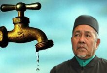 Berair Tuan Ibrahim Bila Kena Bidas Tentang Masalah Air Di Sungai Bakap