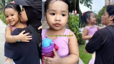 Telatah Anak Ernie Zakri Ikut ‘Jogging’ Raih Perhatian Ramai! [VIDEO]