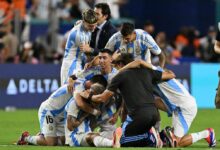 Argentina kekal jaguh Amerika Selatan