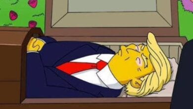 The Simpsons nafi siar ramalan Trump dalam keranda