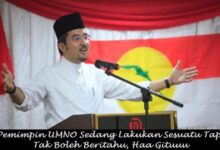 Pemimpin UMNO Sedang Lakukan Sesuatu Tapi Tak Boleh Beritahu, Haa Gituuu