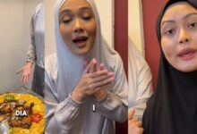 Gelagat Syatilla Melvin Bawa Nasi Arab Raih Perhatian Netizen! [VIDEO]