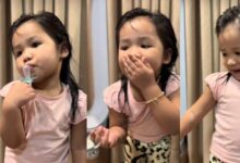 Reaksi Anak Ernie Zakri, Khawla Apabila Dipuji Daddy [VIDEO] 