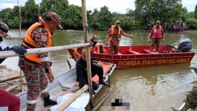 Mayat penyeludup dijumpai lemas di Sungai Golok
