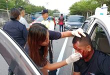 Pemandu mabuk rempuh anggota polis Johor