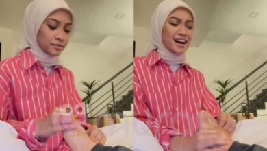 Nabila Razali Menyanyi Lagu Aishah Sambil Mengurut [VIDEO]