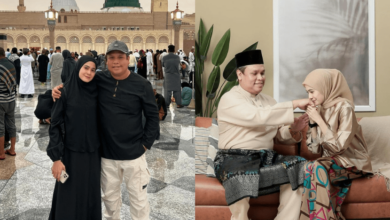 Shuk Sahar dan Fara Salleh tunai umrah bersama, netizen lega hubungan dah pulih minta jangan cerai