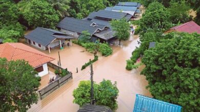 Lima korban banjir di utara Thailand