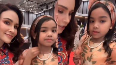 Gelagat Che Puan Sarimah Ibrahim Bersama Anak Siti Nurhaliza [VIDEO]