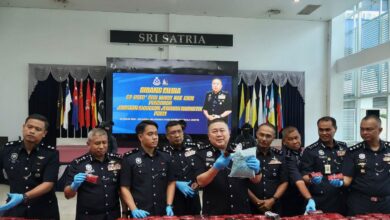 Warga Singapura dalang sindiket dadah RM21.8 juta diberkas