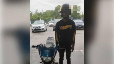 Padah buat aksi 'superman' ke RXZ Members