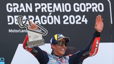 Penantian tiga tahun berakhir juara GP Aragon