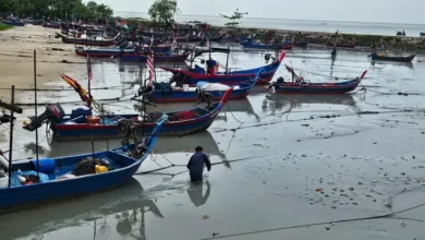 Boats get caught in silt, Penang fishermen blame Silicon Island