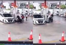 [VIDEO] Motosikal ‘lesap’ dalam 5 saat akibat cuai