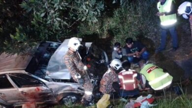 Tiga maut, dua cedera kemalangan di Lipis