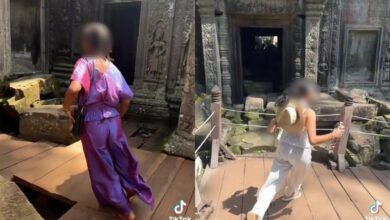 Pelancong bermain Temple Run dalam kuil purba demi ‘content’