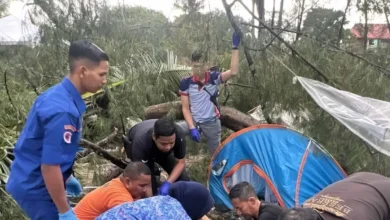 Warga emas maut dihempap pokok ketika berkhemah