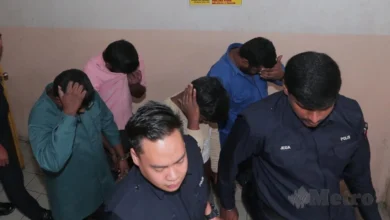 4 ahli Geng Bala tidak mengaku rompak berkumpulan, pecah rumah