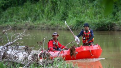 Operasi cari jasad Sabari diteruskan di Sungai Padang Terap