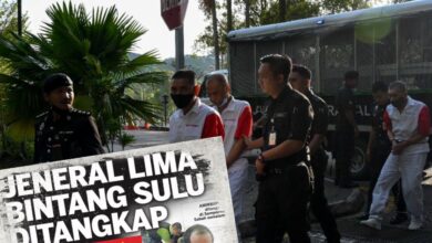 Ceroboh Lahad Datu: Jeneral 5 Bintang Sulu kekal dihukum mati