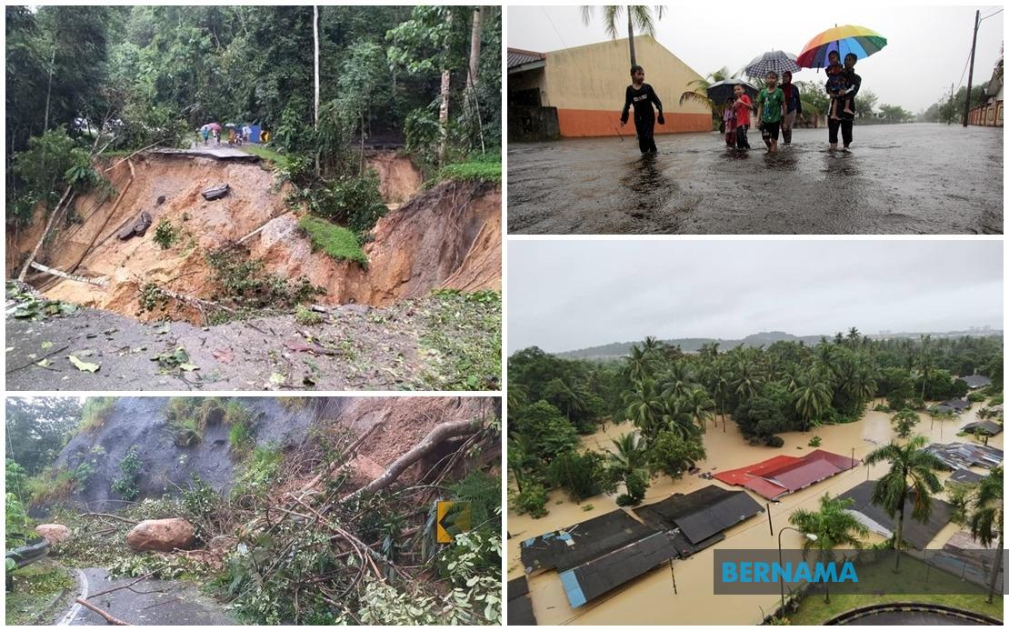 Tanah Runtuh Jalan Ditutup Dua Nyawa Diragut Banjir Setakat Ini My Tv Online