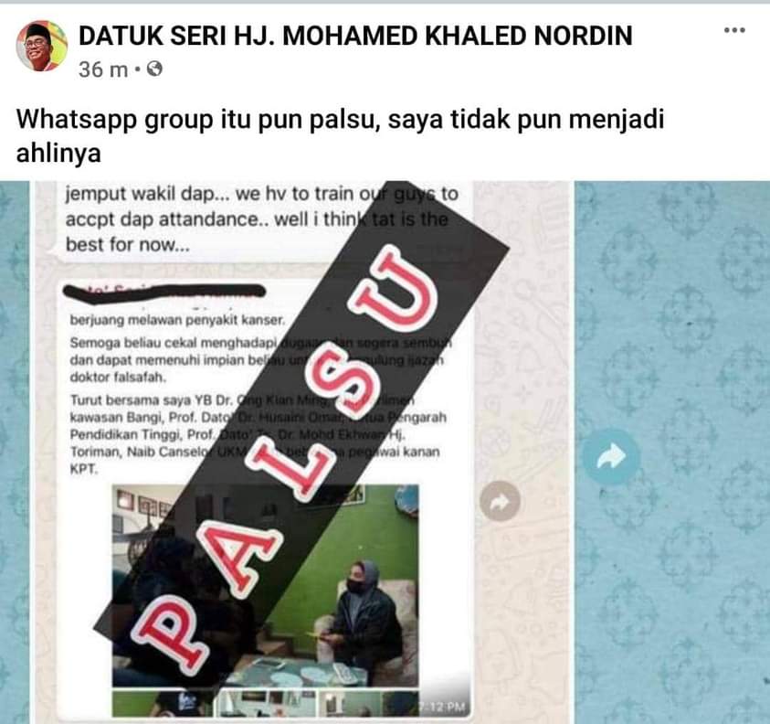 UMNO Di Fitnah