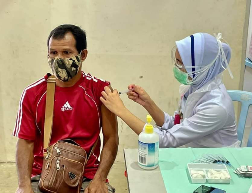 Vaksinasi Orang Asli Pahang Berjalan Lancar