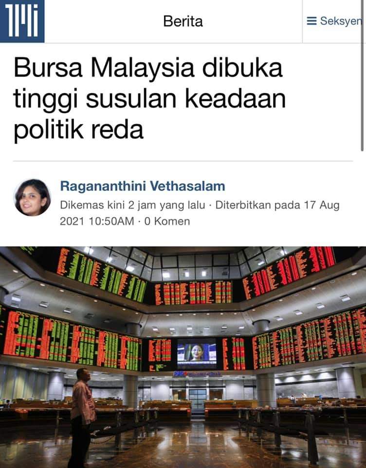 Bursa KL Naik