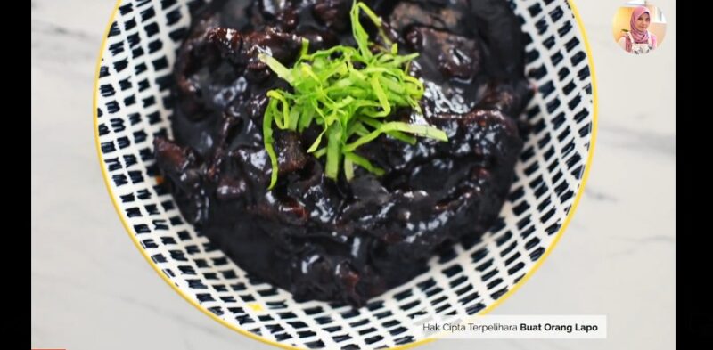 Resepi daging masak hitam