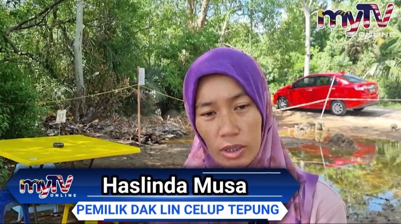 Pemilik Gerai Dak Lin Celup Tepung