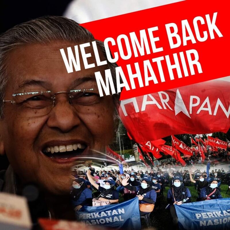 Mahathir ibarat orang lemas, capai apa sahaja