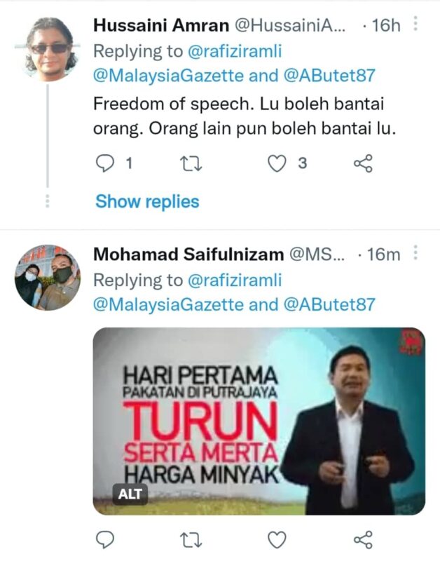 Rafizi Ramli mula serang media di twitter