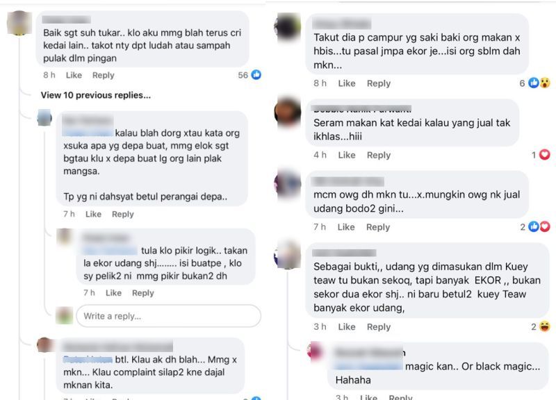 Udang ghaib daripada pinggan