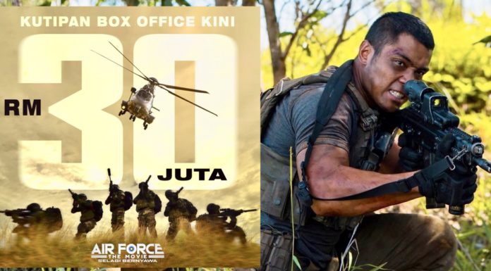 Nas-T Bersyukur, 'Update' Kutipan Air Force The Movie