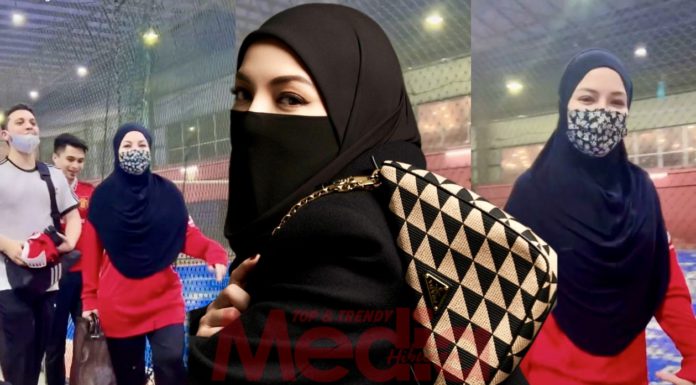 Neelofa Di Gelaggang Futsal Buat Netizen Bercerita