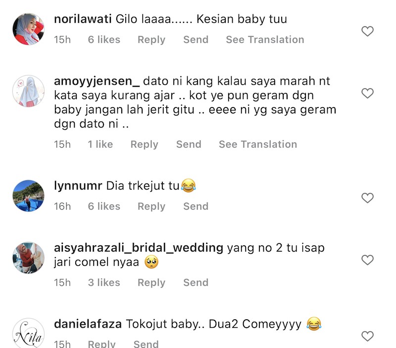 Vida dikecam lagi - Jerit kuat2 sebelah telinga bayi