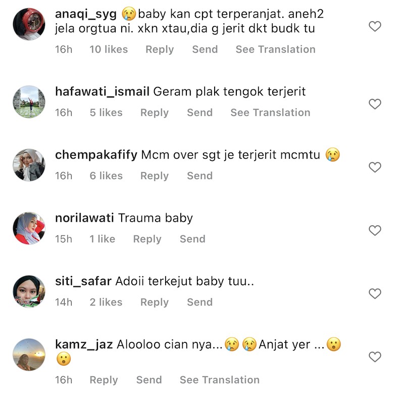 Vida dikecam lagi - Jerit kuat2 sebelah telinga bayi