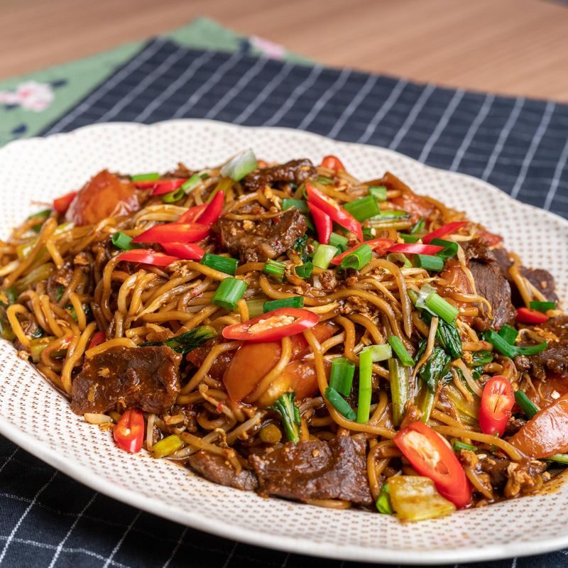 Mee Goreng Daging Basah