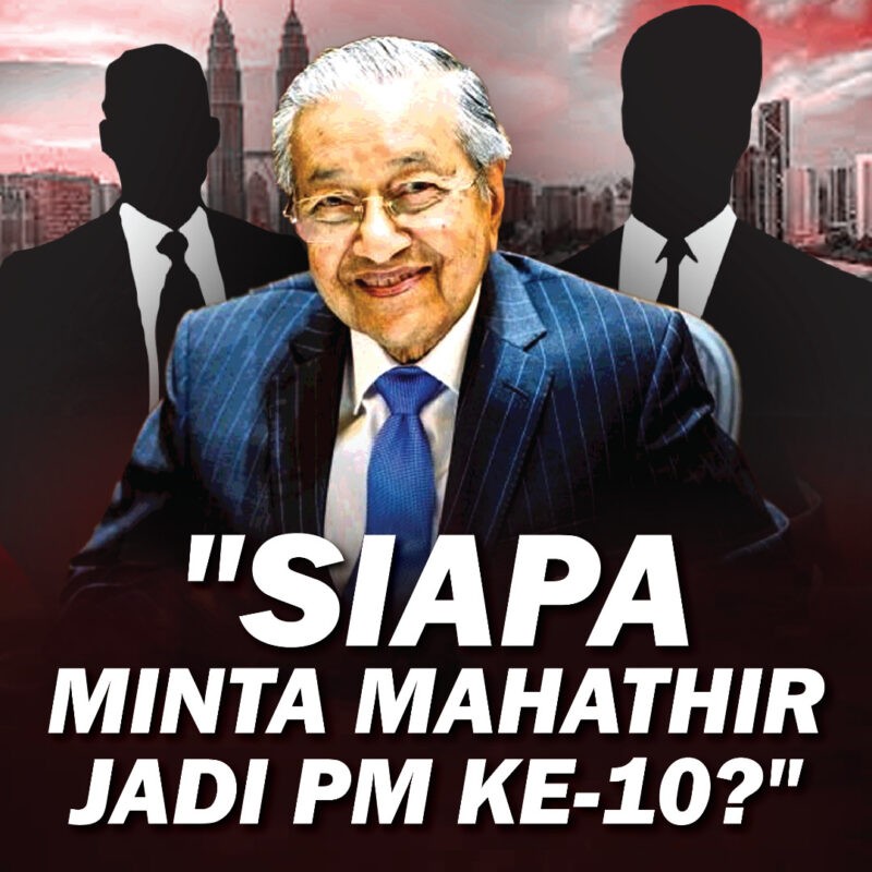  "Saka" rayu Mahathir jadi PM sekali lagi?