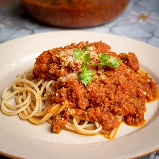 Spaghetti Sos Bolognese Homemade