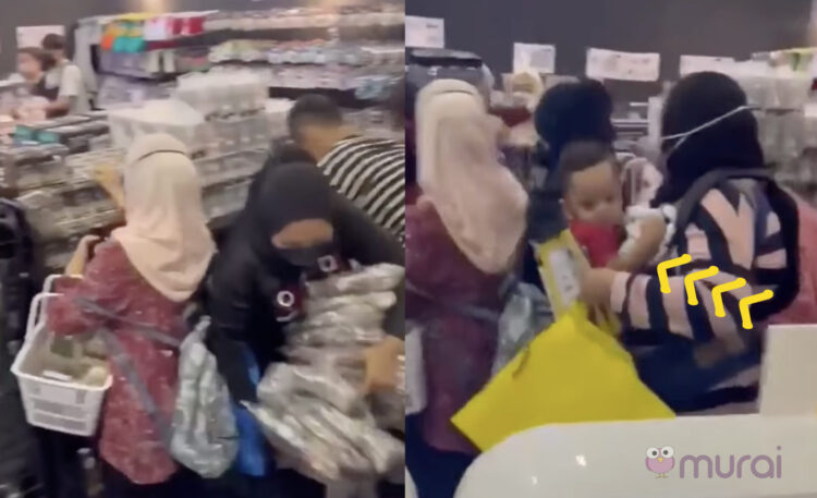 [VIDEO] ‘Biasa Scalper’- Netizen Kecam Sikap Pengunjung Berebut Beli Barang Di EXPO Bayi